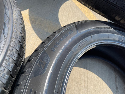 (4) 245/60/20 Bridgestone Dueler H/L Alenza Plus tires 245/60R20 Toyota 4Runner