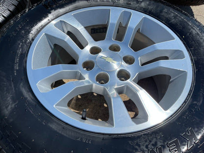 18" Chevy Tahoe Suburban Z71 OEM 5646 wheels rims tires Silverado 1500