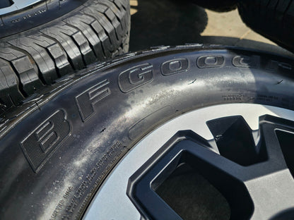 17" Toyota Tacoma 4Runner TRD OEM 10638 wheels rims SET 2025 2026 BFG A/T