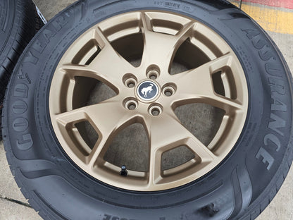 17" Ford Bronco Heritage OEM rims wheels 95021 10427 BRONZE 2023 2024 2025 NEW