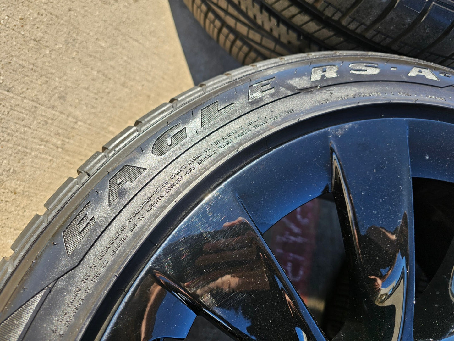 20" Tesla Model Y OEM INDUCTION wheels rims 2022 2023 2024 2025 2026 GOODYEAR