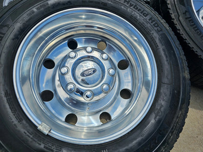 19.5" Ford F-450 Dually F-550 rims wheels RAM 4500 OEM 10x225 2023 2024 2025