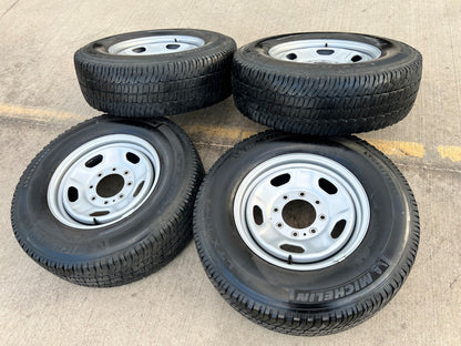 17" Ford F-250 F-350 OEM 3828 wheels rims tires MICHELIN LTX A/T2