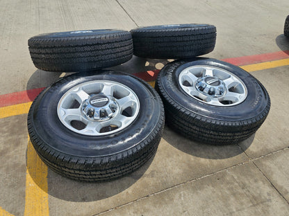 17" Ford F-250 F-350 OEM rims wheels 3950 tires FIRESTONE DISCOUNTED