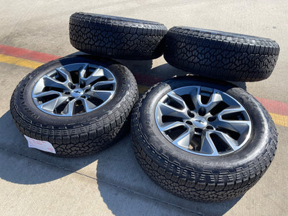 20" Chevy Silverado 1500 Tahoe Suburban OEM 5915 5916 wheels rims GOODYEAR