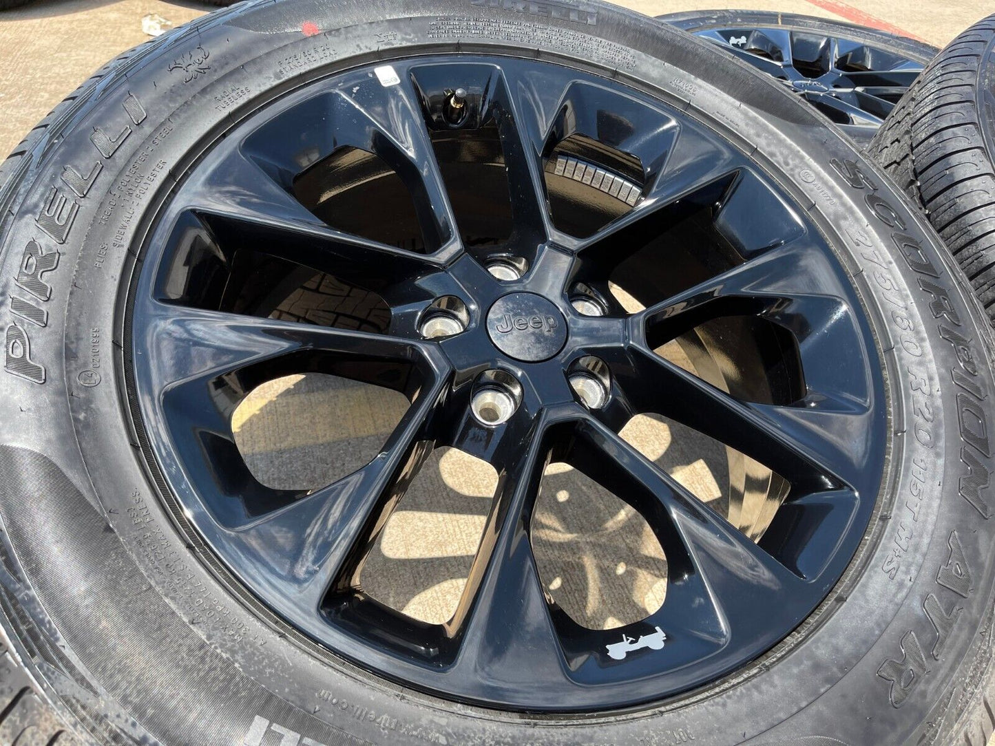 20" Jeep Wrangler HIGH ALTITUDE OEM Black wheels rims 96902 Gladiator NEW