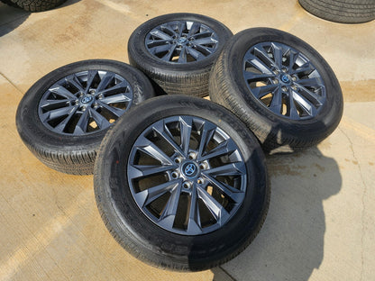 20" Toyota Land Cruiser OEM wheels rims 94057 Tundra Sequoia SET 2025 2026 NEW