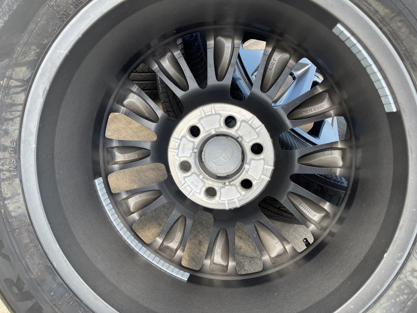 20" Toyota Land Cruiser OEM wheels rims 94057 Tundra Sequoia 2024 2025 2026 NEW