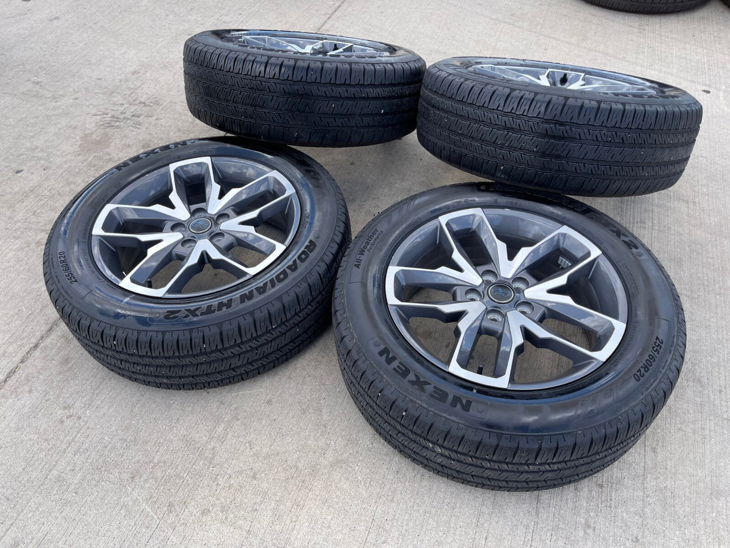 20" Jeep Wrangler Rubicon 4XE OEM 9333 wheels rims Gladiator 2024 2025 2026