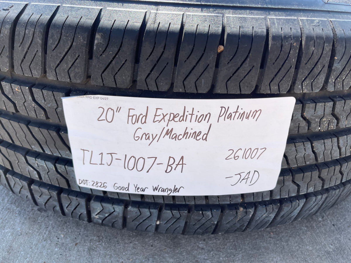 20" Ford F-150 LARIAT OEM rims wheels Expedition SET GOODYEAR 2027 NEW