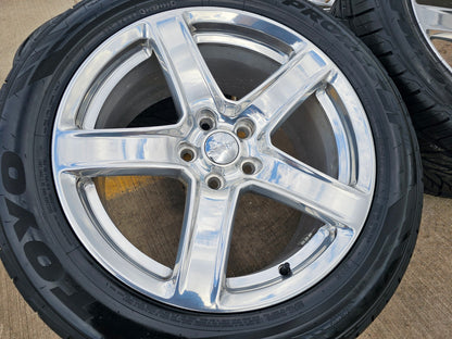 20" Jeep Grand Cherokee SRT Trackhawk OEM 9172 wheels rims tires NEW