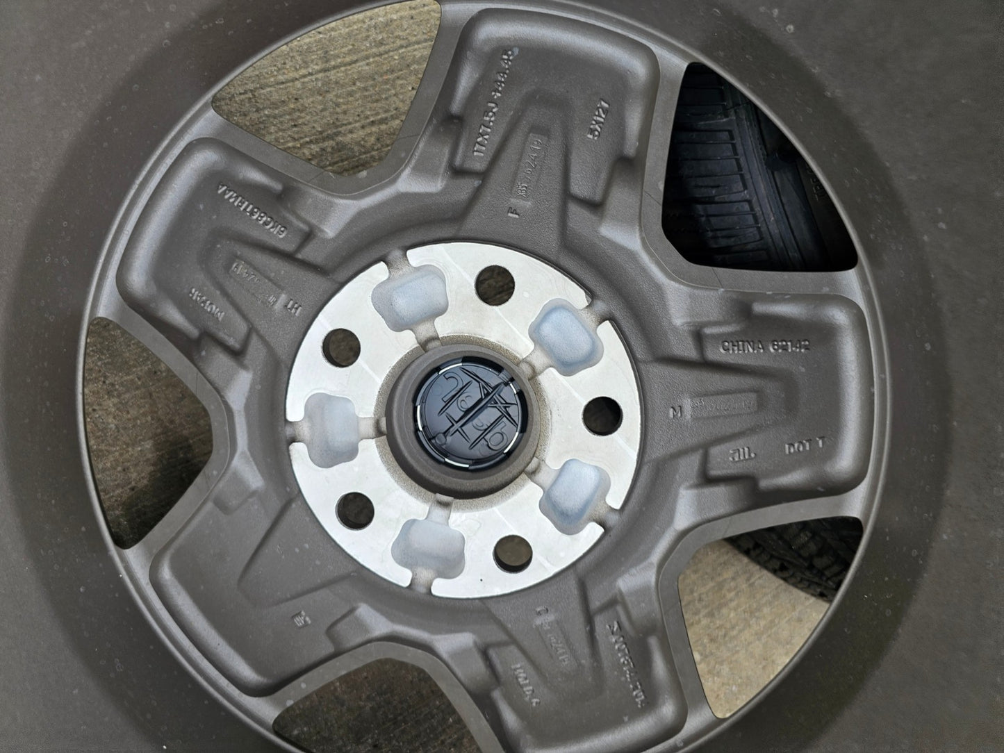 17" Jeep Gladiator MILITARY EDITION OEM wheels rims 9235 Wrangler NEW