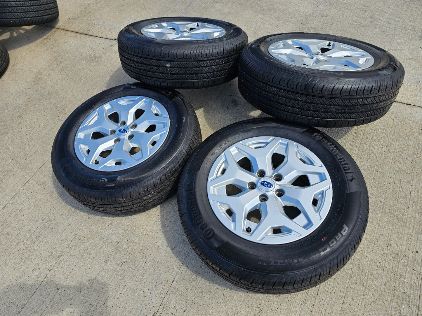 17" Subaru Outback Legacy Forester OEM 68866 wheels rims 2022 2023 2024 2025 NEW