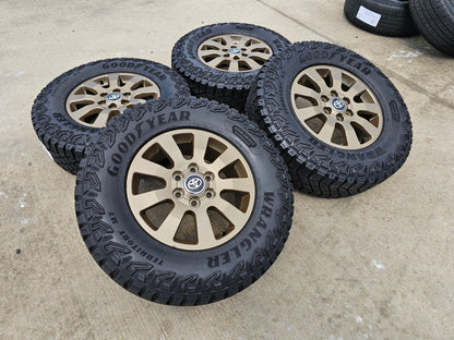 18" Toyota Land Cruiser OEM TRD wheels rims 95952 SET Tundra Sequoia BRONZE NEW