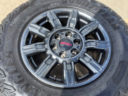 18" GMC Sierra AT4X Chevy Silverado OEM 14131 95718 wheel rim GOODYEAR NEW