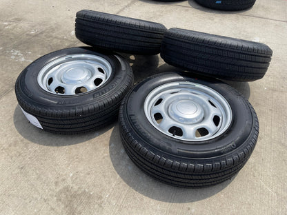 17" Ford F-150 OEM rims wheels 3857 tires steel 2023 2024 2025 2026 MICHELIN NEW