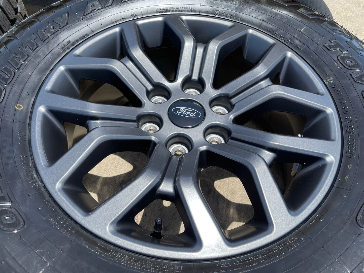 18" Ford F-150 TREMOR OEM rims wheels 10342 TIMBERLINE Expedition 2024 2025 TOYO