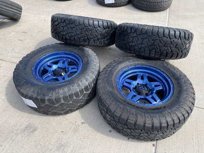 18x9 18" FUEL Oxide D802 Silverado RAM Tacoma wheels rims 6x139 6x5.5 35"