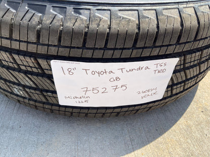 18" Toyota Tundra TSS TRD OEM 99083 75275 wheels rims Sequoia LX600 MICHELIN NEW