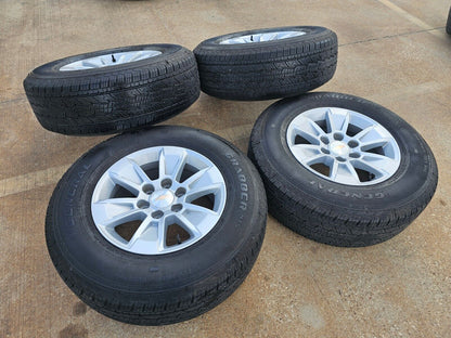 17" Chevy Silverado OEM wheels rims tires 5908 GMC Sierra Yukon