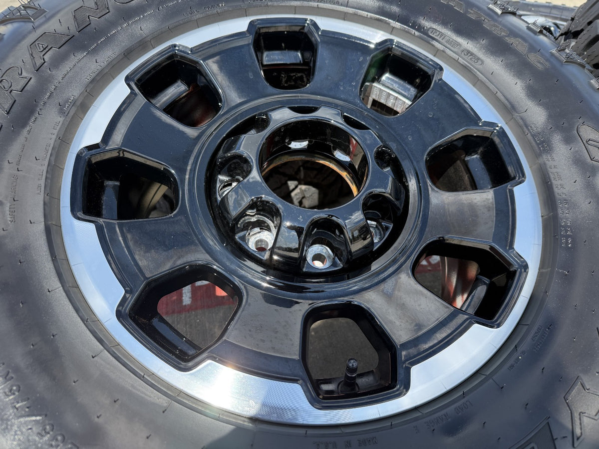 18" Ford F-250 F-350 OEM TREMOR rims wheels 10482 tires SET GOODYEAR DURATRAC AT