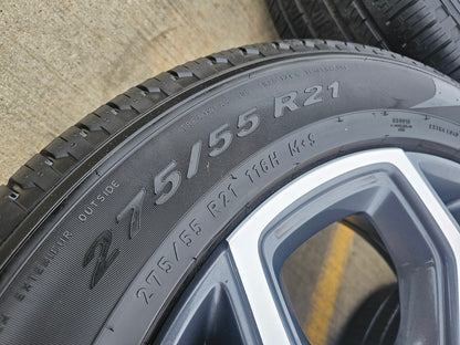 (4) 21" Rivian R1T R1S OEM wheels rims tires 2022 2023 2024 2025 2026