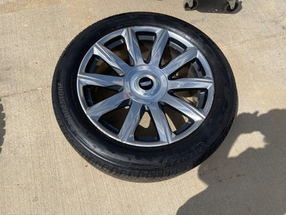 22" Cadillac Escalade Platinum OEM 4874 95078 wheel rim 2023 2024 2025 2026 2027