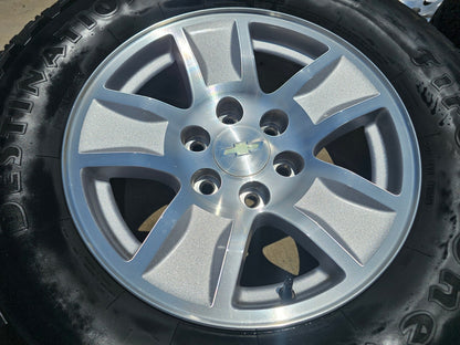17" Chevy Silverado GMC Sierra OEM wheels rims 5657 Canyon Colorado SET