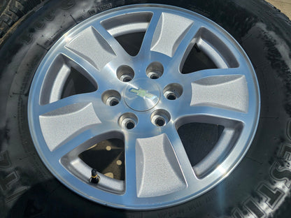 17" Chevy Silverado GMC Sierra OEM wheels rims 5657 Canyon Colorado SET