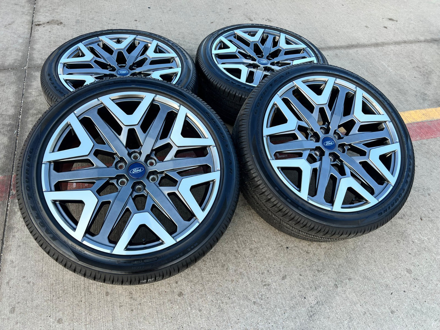 24" Ford F-150 LIMITED Plus OEM rims wheels Expedition 2024 2025 2026 NEW