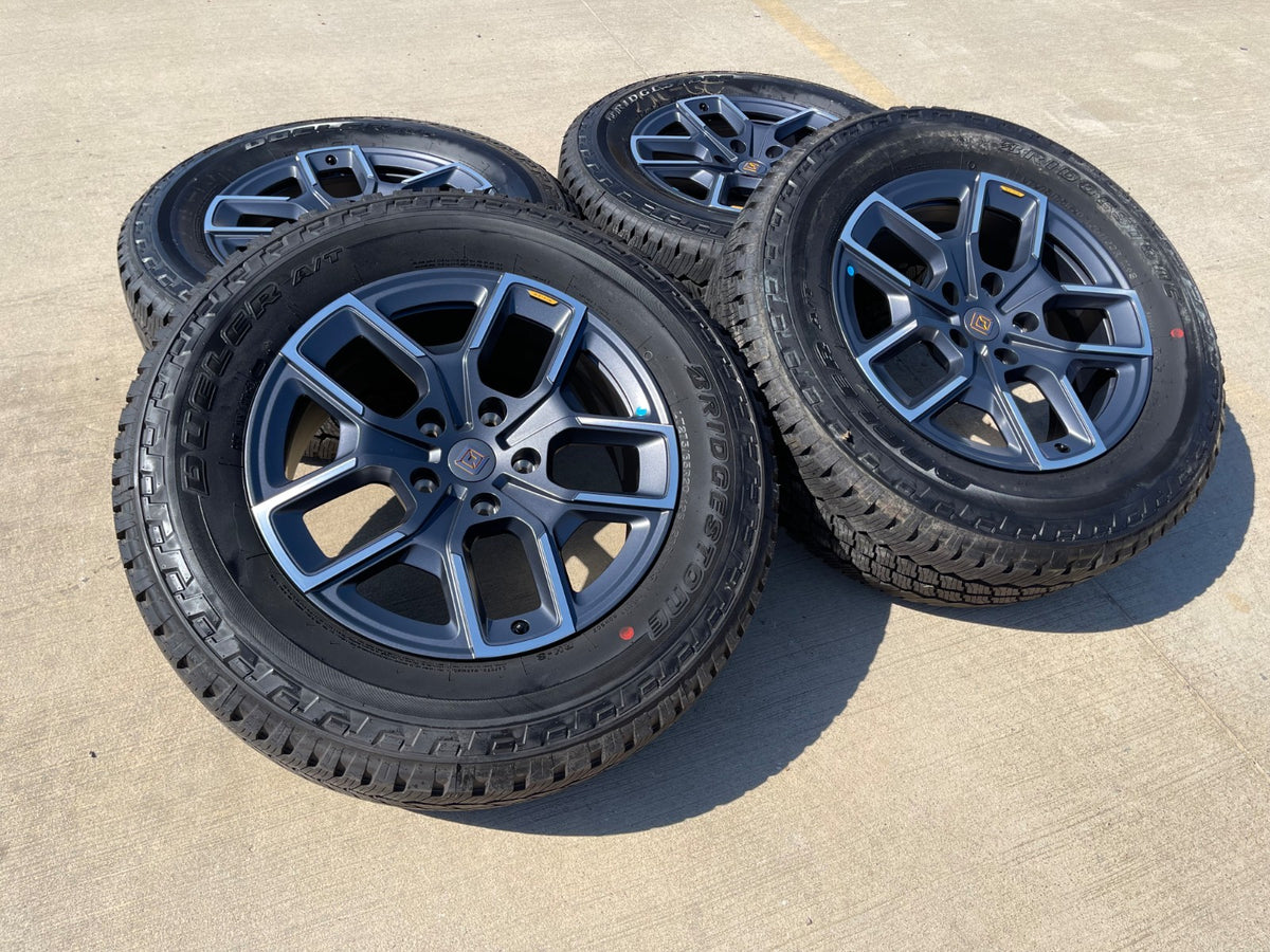 20" Rivian R1T R1S OEM wheels rims tires 2022 2023 2024 2025 2026 2027 NEW