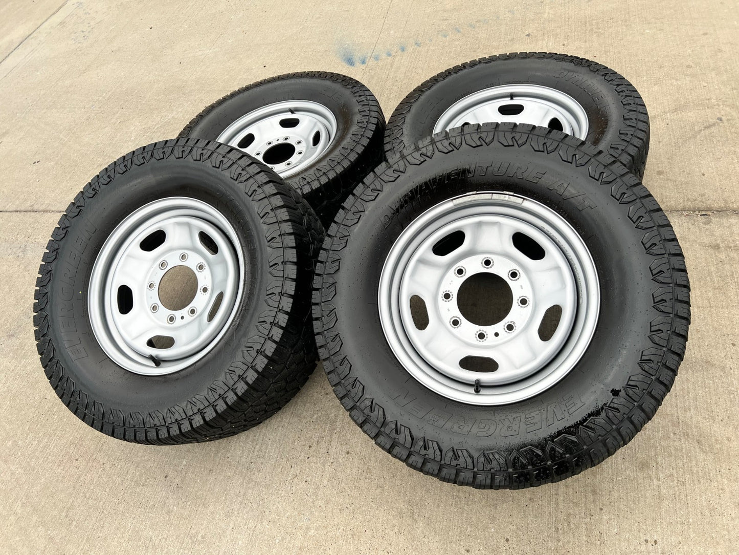 17" Ford F-250 F-350 OEM 3828 wheels rims tires A/T 33"