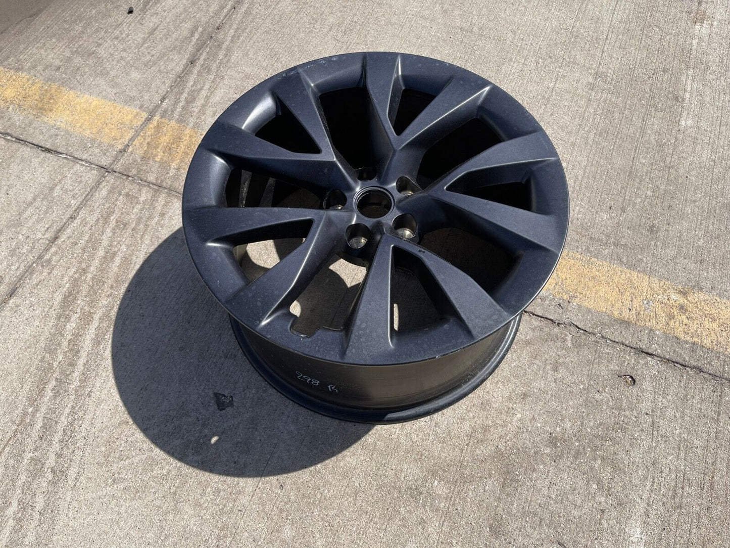 20x10 20" Tesla Model X OEM wheel rim REAR spare 2021 2022 2023 2024 2025
