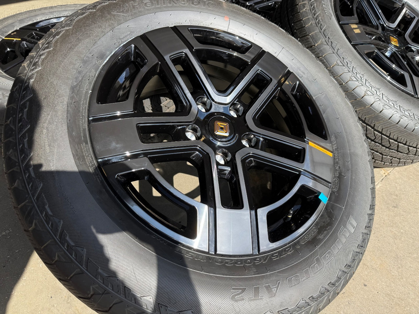 20" Rivian R1T R1S OEM wheels rims All Terrain DARK 2023 2024 2025 2026 2027 NEW