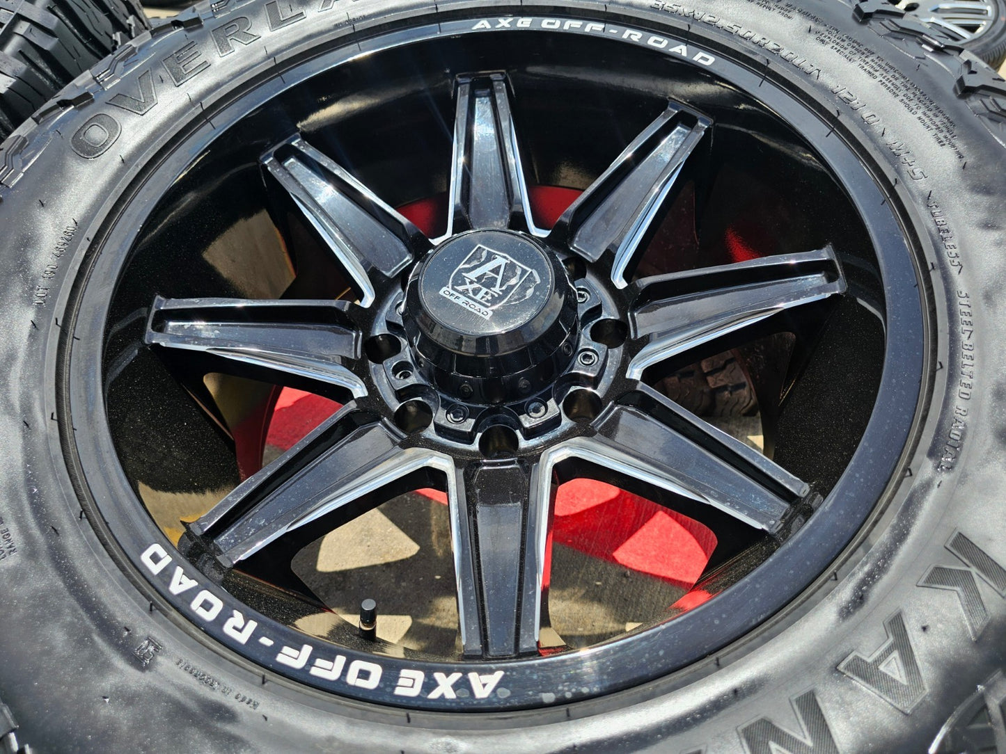 20" 20x10 AXE Off-Road Artemis Chevy Silverado GMC Sierra 2500 rims wheels 8x180