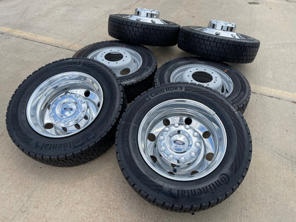 19.5" Ford F-450 Dually F-550 rims wheels RAM 4500 OEM 10x225 2025 2026 2027 SET