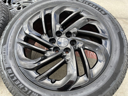 22" Lincoln Navigator OEM 94225 rims wheels BLACK LABEL 2026 2027 MICHELIN NEW