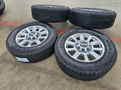 20" Ford F-250 F-350 Platinum OEM 10153 rims wheels 2020 2022 2025 2026 2027