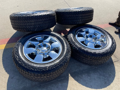 20" GMC Sierra Yukon DENALI OEM wheels rims 5419 BRIDGESTONE DUELER A/T NEW