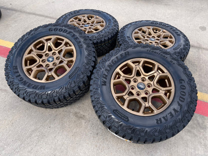 18" Ford F-150 OEM rims wheels 95049 10340 BRONZE Expedition 2027 GOODYEAR NEW