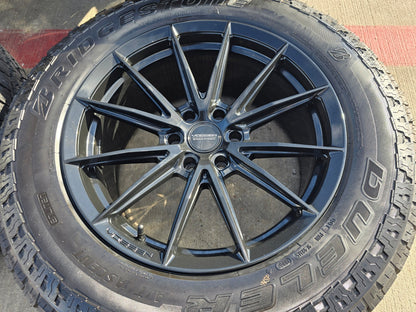 20" 20x9.5 Vossen HFX-2 Ford F-150 Expedition rims wheels 6x135 BRIDGESTONE NEW