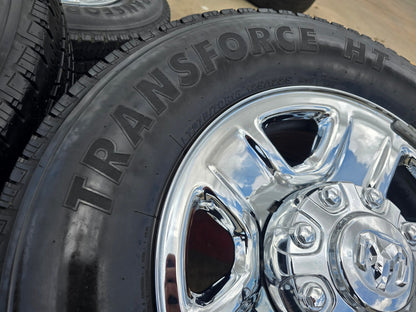18" Dodge Ram 2500 3500 STEEL chrome OEM 2473 wheels rims 2023 2024 2025 2026