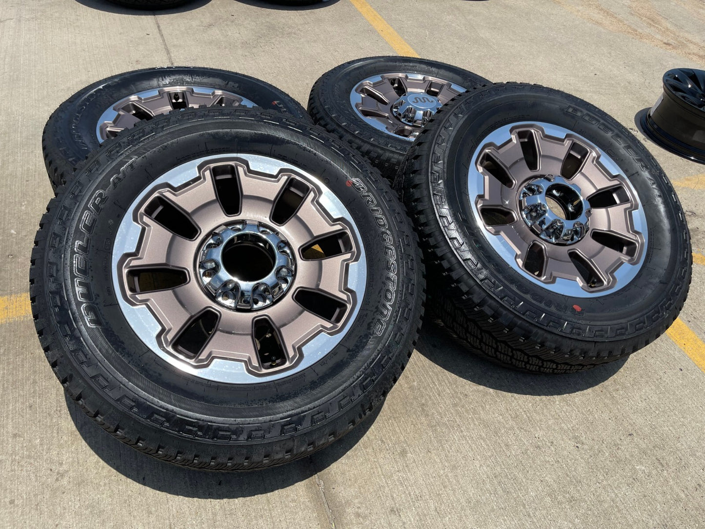 20" Ford F-250 F-350 OEM KING RANCH tan 10487 wheels rims 2024 2025 NEW