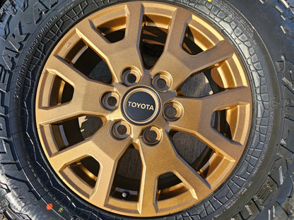 17" Toyota Tacoma 4Runner TRD OEM 94254 10637 BRONZE wheels rims 2025 2026 NEW