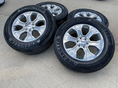20" Ford F-150 PLATINUM OEM rims wheels 10348 SET Expedition tires GOODYEAR NEW