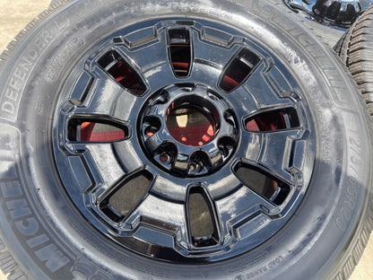20" Ford F-250 F-350 OEM 10487 LIMITED TREMOR wheels rims SET MICHELIN DEFENDER