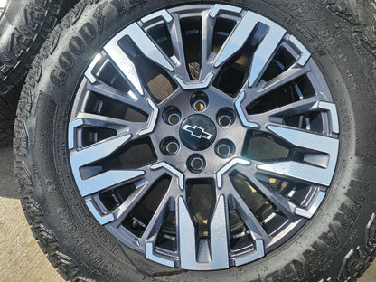 20" Chevy Silverado Z71 GMC Sierra Canyon OEM wheels rims 2025 2026 2027 SET