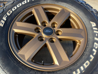 17" Ford F-150 BRONZE Tremor OEM 10339 rims wheels tires BFG KO2 A/T NEW