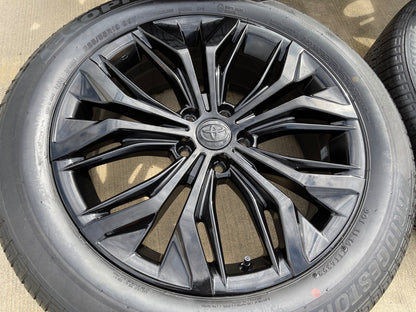 19" Toyota Crown OEM wheels rims Signia Camry Avalon Lexus BRIDGESTONE SET