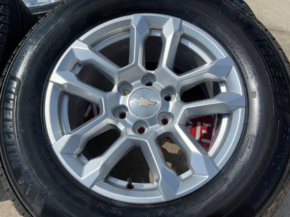 18" Chevy Silverado Suburban Tahoe OEM 14091 wheels rims GMC SET MICHELIN NEW
